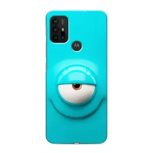 Чохли (ТПУ) (смішні стікери) для Motorola MOTO G30 (Одноглазик)