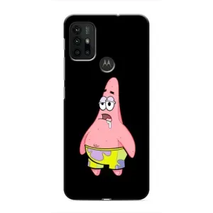 Чехлы с Патриком на Motorola MOTO G30 (Патрик завис)
