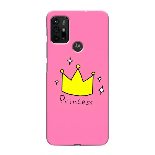 Чехол с рисунком «Princess» для Motorola MOTO G30 Чехол с рисунком «Princess» для Motorola MOTO G30