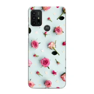 Чохли з принтом Троянд для Motorola MOTO G30 (Різні квіти)