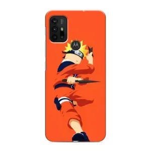 Чехлы с принтом Наруто на Motorola MOTO G30 (Силуэт Наруто)