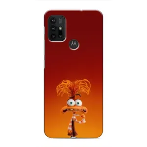 Чехол Головоломка для Motorola MOTO G30 - (AlphaPrint) (Тревожность)