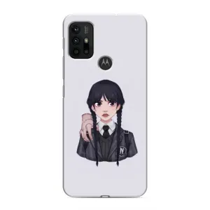 Чехлы с принтом Уэнсдей на Motorola MOTO G30 (Вещь Венсдей)