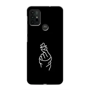 Чехлы (Знак сердечка) на Motorola MOTO G30 (Знак Сердечка)
