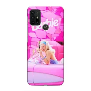 Силиконовый Чехол Барби Фильм на Motorola MOTO G30 (Зставка)