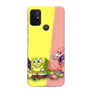 Чехлы с Патриком на Motorola MOTO G30 (Звонок)