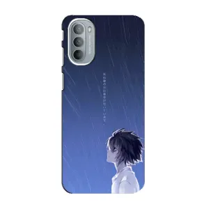 Чехол с персонажами АНИМЕ на Motorola MOTO G31 (Anime L)