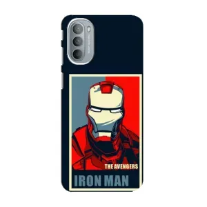 Чехол Супергерой Железный человек на Motorola MOTO G31 (Art Iron man)