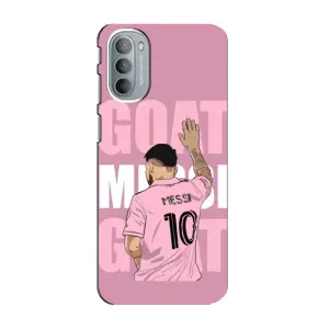 Чехлы Лео Месси в Майами на Motorola MOTO G31 (GOAT MESSI)