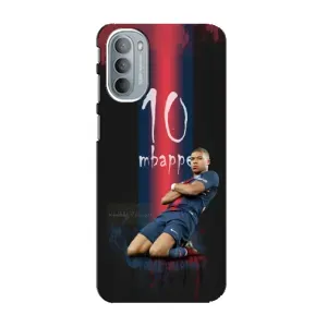 Чехол (TPU) с Футболистом на Motorola MOTO G31 (MBAPPE 10)