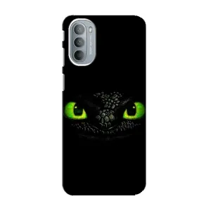 Чехол дракон Беззубик для Motorola MOTO G31 (Глаза Беззубика)
