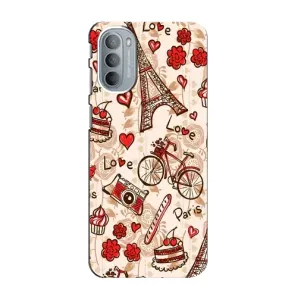 Чохол Ейфелева Вежа на Motorola MOTO G31 (Париж мрія)