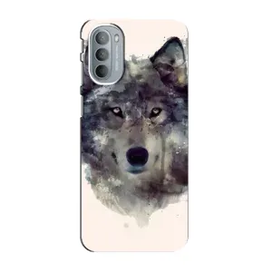 Чехол с Волком на Motorola MOTO G31 (Волк)