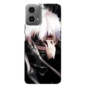 Чехол с персонажами АНИМЕ на Motorola MOTO G34 (Аниме Гуль)
