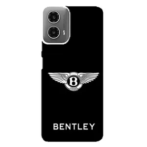 Чехлы с тематикой "Крутые машины" на Motorola MOTO G34 (Logo Bentley)