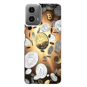 Чехол (Дорого -богато) на Motorola MOTO G34 (Биток)