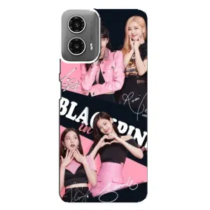 Чехлы с картинкой для Motorola MOTO G34 (BLACKPINK)