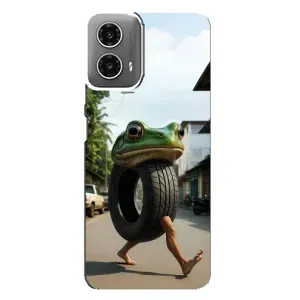 Чехол с мемами тралалело тралала для Motorola MOTO G34 (Бонека амбалабу)