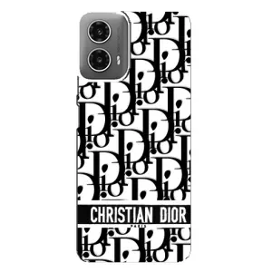 Чехол (Dior, Prada, YSL, Chanel) для Motorola MOTO G34 (Christian Dior)
