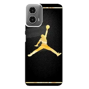 Силиконовый Чехол Nike Air Jordan на Моторола Мото джи 34 (Джордан 23)