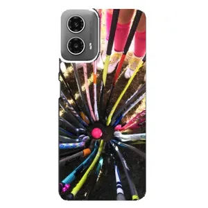 Чехлы с принтом Спортивная тематика для Motorola MOTO G34 (Флорбол)