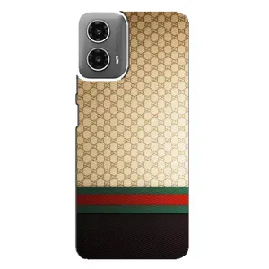 Чехлы Бренд GUCCI для Motorola MOTO G34 (Фон Гуччи)