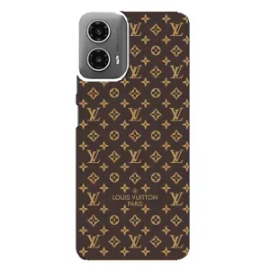 Чехол Стиль Louis Vuitton на Motorola MOTO G34 (Фон Луи Виттон)