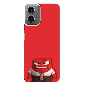 Чехол Головоломка для Motorola MOTO G34 - (AlphaPrint) (Гнев)
