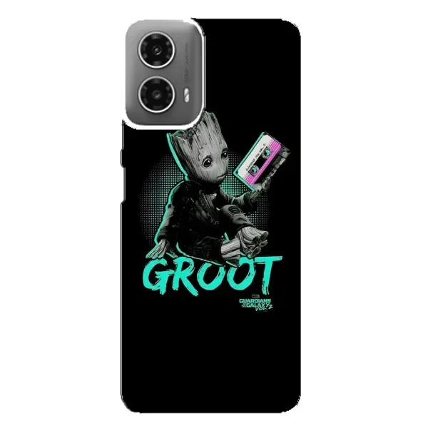 Чехол с рисунком «Groot» для Motorola MOTO G34