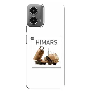 Чехлы на военную тематику для Motorola MOTO G34 (HIMARS)