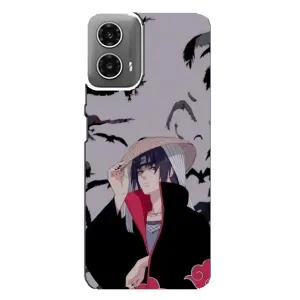 Чехлы с картинкой Итачи Учиха на Motorola MOTO G34 (ITACHI)