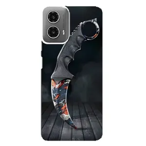 Чехол КИБЕРСПОРТ для Motorola MOTO G34 (Кинжал КС ГО)