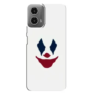Чехлы с картинкой Джокера на Motorola MOTO G34 (Лицо Джокера)