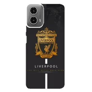 Силиконовые Чехлы принт Футбол на Motorola MOTO G34 (Liverpool)