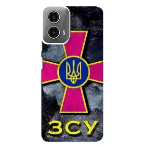 ЗСУ Чехлы (TPU) для Motorola MOTO G34 (Лого ЗСУ)