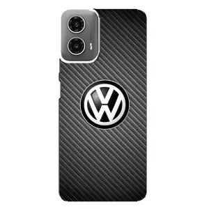Чехол "Фольксваген" для Motorola MOTO G34 (На карбоне)