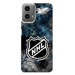 Чехлы с принтом Спортивная тематика для Motorola MOTO G34 (NHL хоккей)