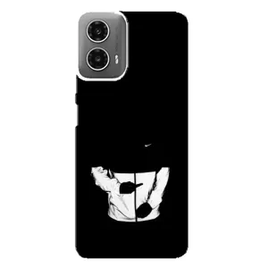 Силиконовый Чехол на Motorola MOTO G34 с картинкой Nike (Nike стиль)