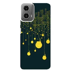 Силиконовые Чехлы Любимому человеку для Motorola MOTO G34 (Ночной город)