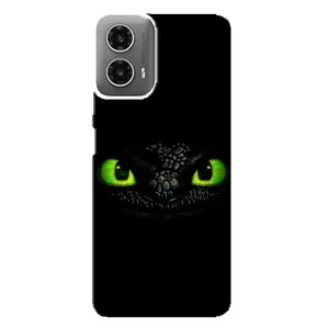 Чехол дракон Беззубик для Motorola MOTO G34 (Глаза Беззубика)