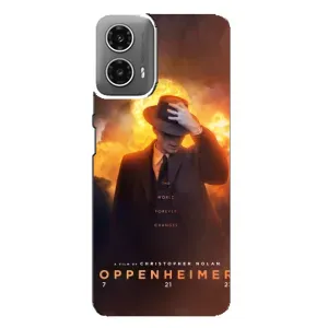 Чехол Оппенгеймер / Oppenheimer на Motorola MOTO G34 (Оппен-геймер)