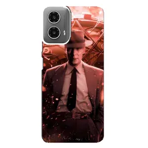 Чехол Оппенгеймер / Oppenheimer на Motorola MOTO G34 (Оппенгеймер)