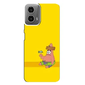Чехлы с Патриком на Motorola MOTO G34 (Ошибочка)