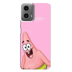 Чехлы с Патриком на Motorola MOTO G34 (Патрик)