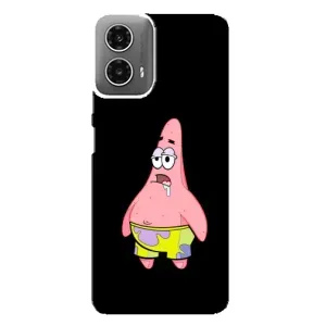 Чехлы с Патриком на Motorola MOTO G34 (Патрик завис)