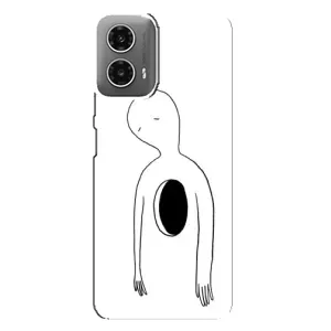 Чехлы со смыслом для Motorola MOTO G34 (Пустота)