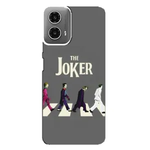 Чехлы с картинкой Джокера на Motorola MOTO G34 (The Joker)
