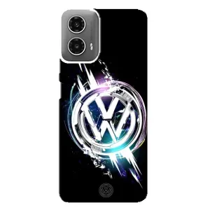 Чехол "Фольксваген" для Motorola MOTO G34 (Volkswagen на черном)