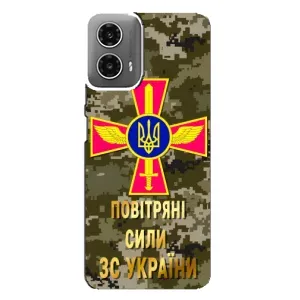 Чехлы на военную тематику для Motorola MOTO G34 (ВС ЗСУ)