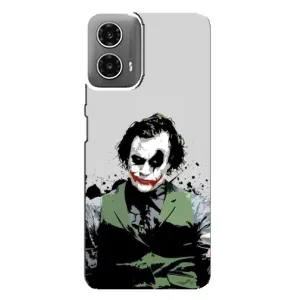 Чехлы с картинкой Джокера на Motorola MOTO G34 (Взгляд Джокера)